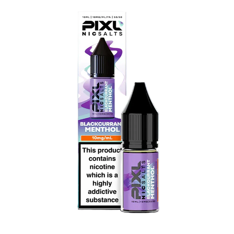Blackcurrant Menthol PIXL Nic Salts E-Liquid
