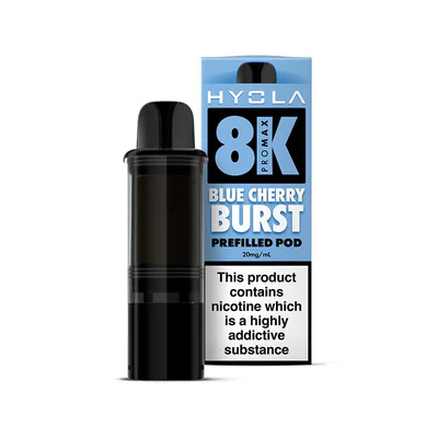 Blue Cherry Burst Hyola 8K Prefilled Pods