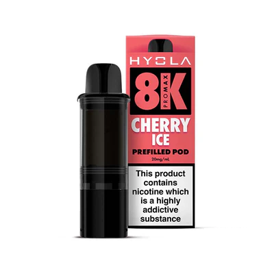 Cherry Ice Hyola 8K Prefilled Pods