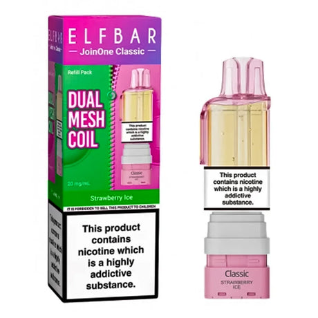Strawberry Ice Elf Bar JoinOne15 Classic Prefilled Pods