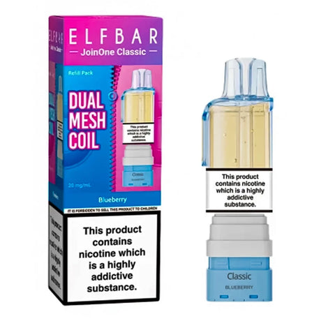 Blueberry Elf Bar JoinOne15 Classic Prefilled Pods