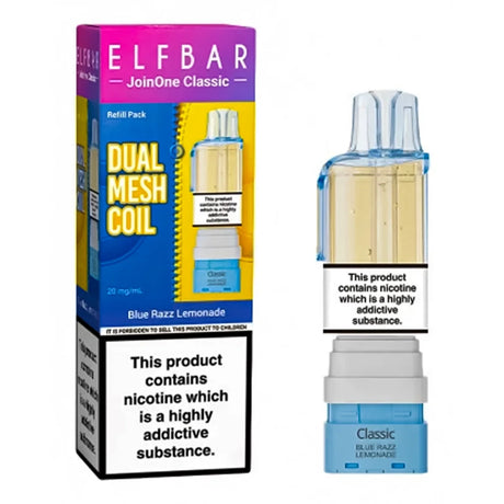 Blue Razz Lemonade Elf Bar JoinOne15 Classic Prefilled Pods