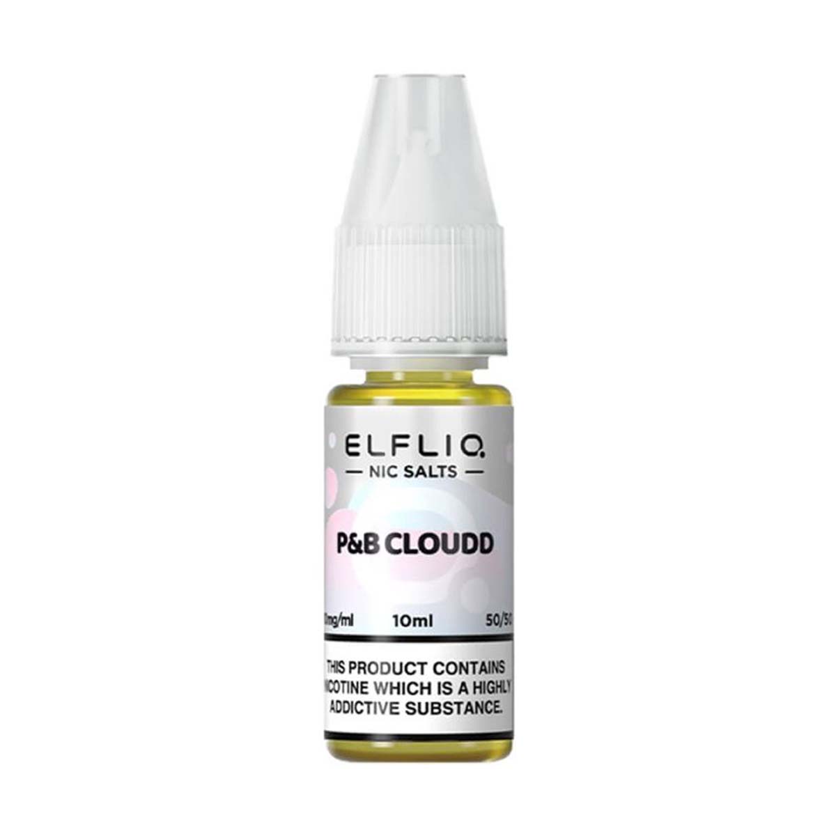 ELF Bar ELFLIQ Cotton Candy Ice Nic Salt E-Liquid | Grey Haze UK
