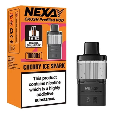 Cherry Ice Spark Nexay Crush 10K Prefilled Pods