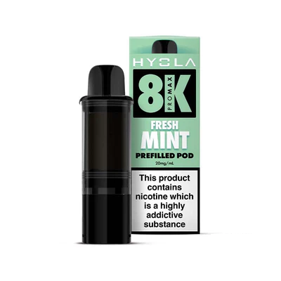 Fresh Mint Hyola 8K Prefilled Pods