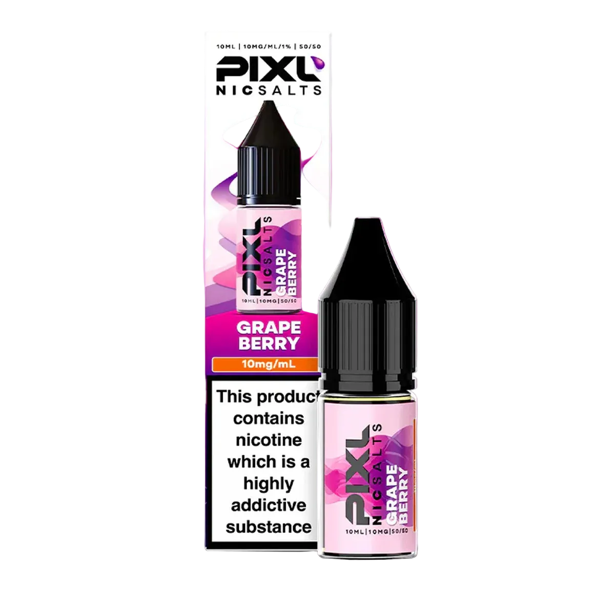 grape vape juice uk Grape Berry PIXL Nic Salt E-Liquid | 10ml 50/50