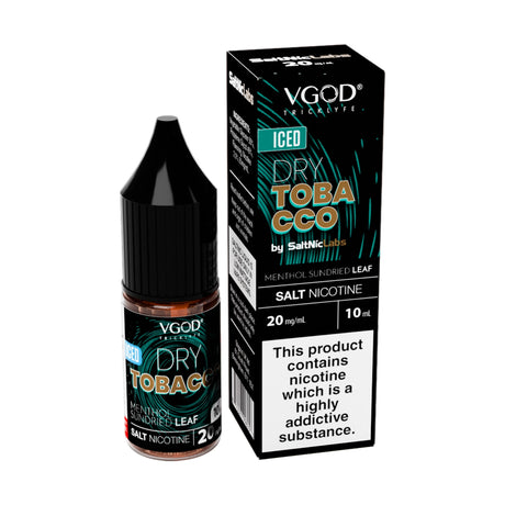 Iced Dry Tobacco VGOD SaltNic Nic Salts 10ml