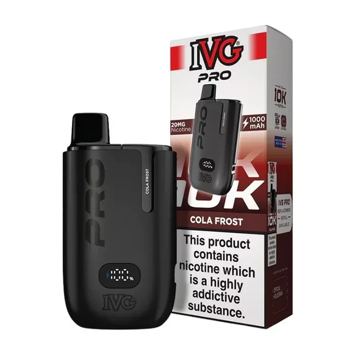 Cola Frost IVG Pro 12 Prefilled Pod Kit - 20mg