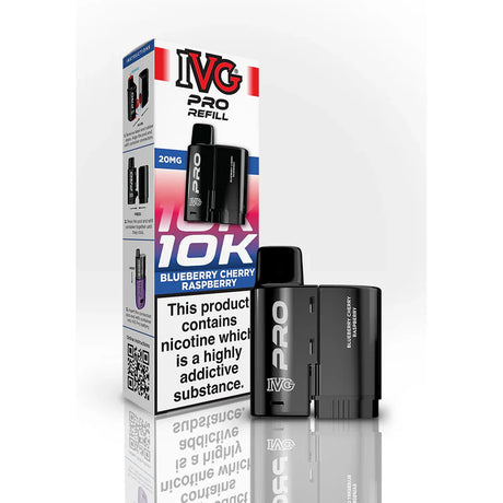 Blueberry Cherry Raspberry IVG Pro 12 Prefilled Pod + Refill Container - 20mg