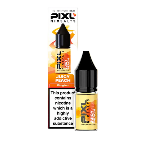 Juicy Peach PIXL Nic Salts E-Liquid
