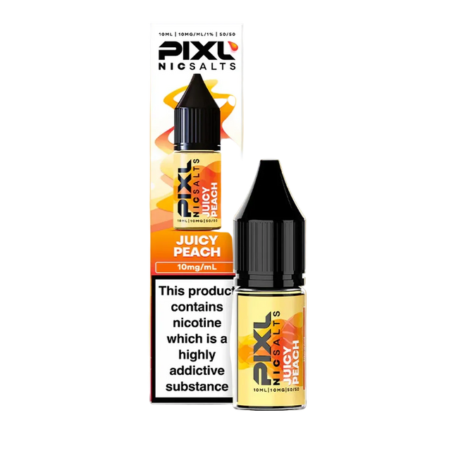 Juicy Peach PIXL Nic Salts E-Liquid