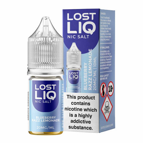 Blueberry Razz Lemonade lost liq nic salts 10ml/20mg