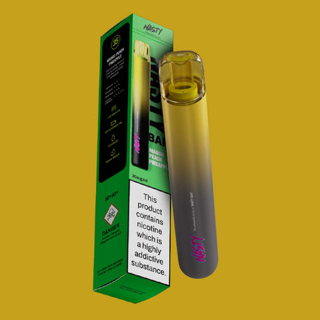 Mango Peach Pineapple nasty bar DX2 disposable vape