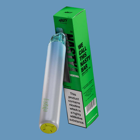 Menthol nasty bar DX2 disposable vape