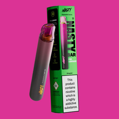 Pink Lemonade nasty bar DX2 disposable vape