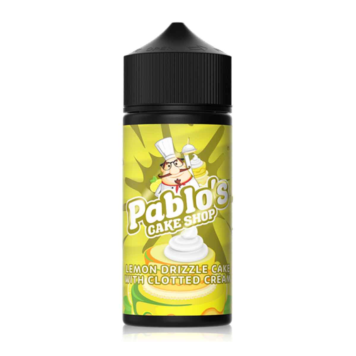 Lemon Drizzle Cake Pablo's Cake Shop shortfill e liquid 100ml