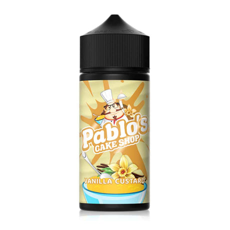 Vanilla Custard Pablo's Cake Shop shortfill e liquid 100ml