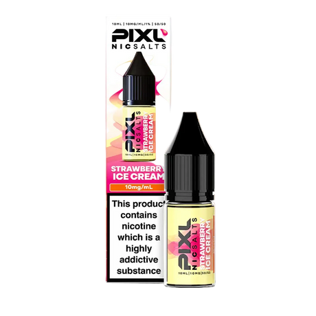 Strawberry Ice Cream PIXL Nic Salts E-Liquid
