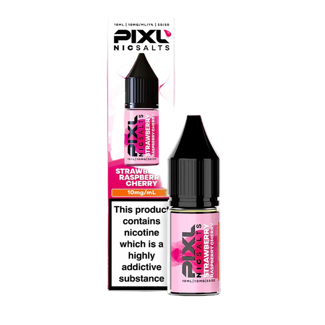 Strawberry Raspberry Cherry PIXL Nic Salts E-Liquid
