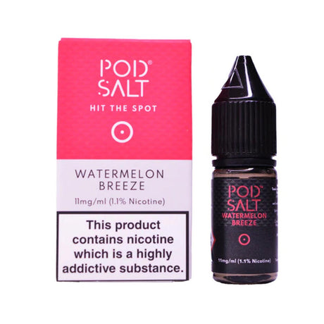 Watermelon Breeze Pod Salt nic salt juice 10ml/11mg