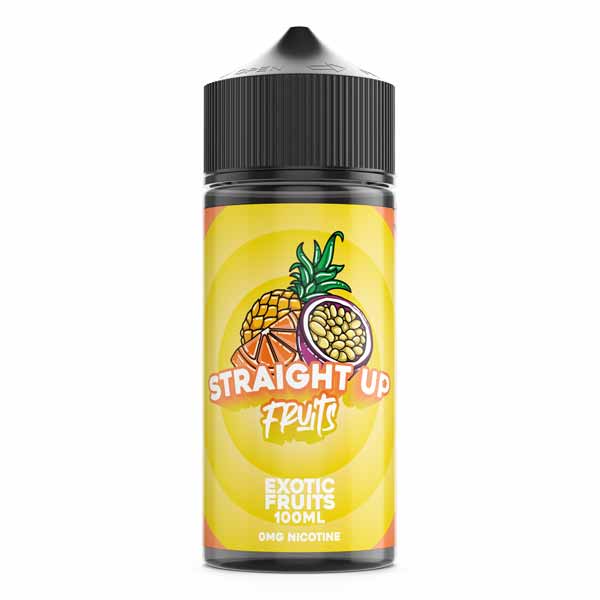 Exotic Fruits Straight Up Fruits shortfill e liquid 100ml