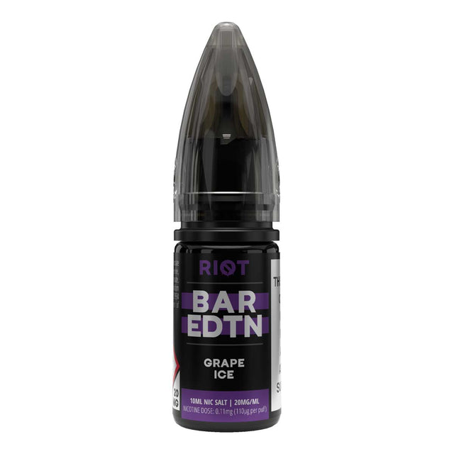 Grape Ice Riot Squad Bar Edtn nic salts 10ml