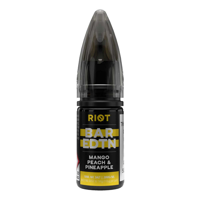 Mango Peach Pineapple Riot Squad Bar Edtn nic salts 10ml 