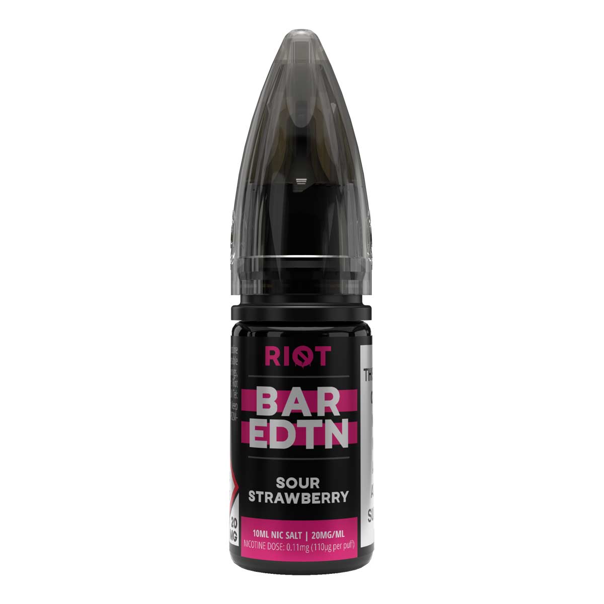 Sour Strawberry Riot Squad Bar Edtn nic salts 10ml