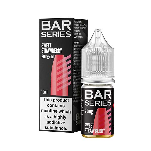 Sweet Strawberry bar series nic salts 20mg