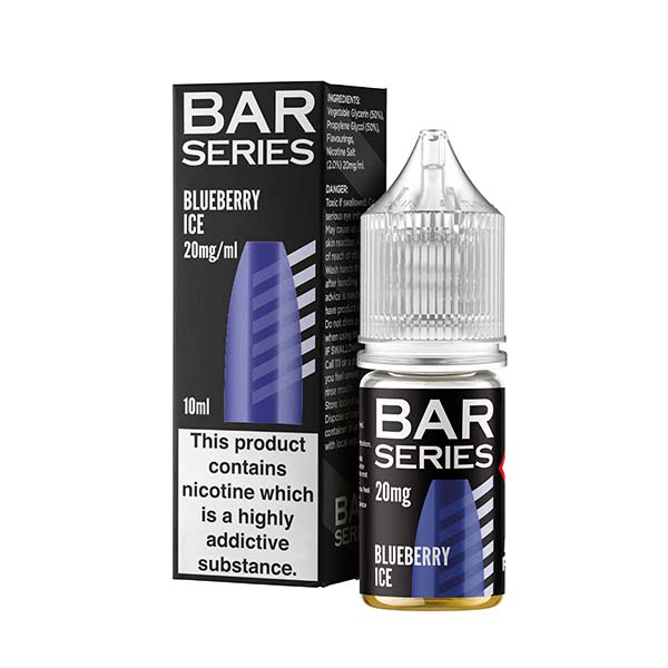 Blueberry Ice Nic Salt By Bar Series | Grey Haze UK Blueberry Ice Nic Salt By Bar Series | Grey Haze UK