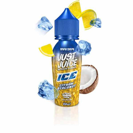 Citron & Coconut Ice Just Juice shortfill e liquid 50ml