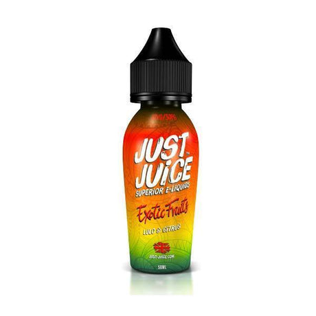 Lulo & Lime Just Juice Exotic Range shortfill e liquid 50ml