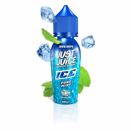 Pure Mint Ice Just Juice shortfill e liquid 50ml