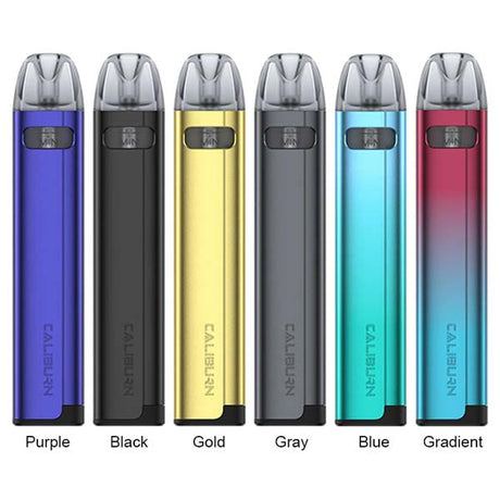 uwell caliburn A2S vape kit Colours 