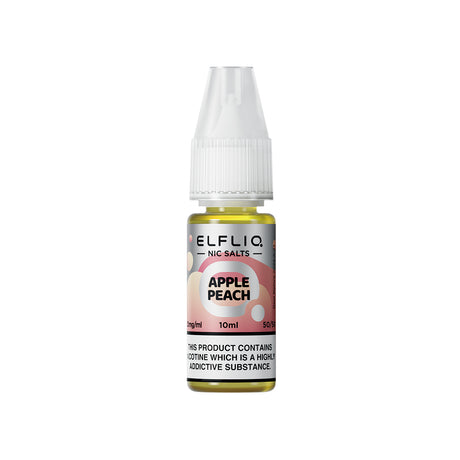 Apple Peac elf bar elfliq nic salts 10ml