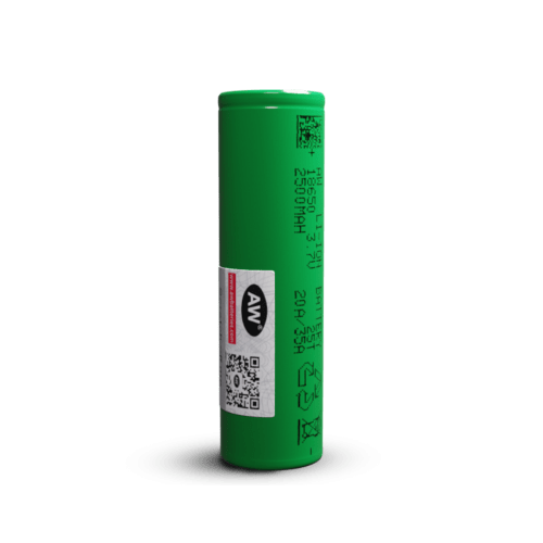 AW 18650 25T 2500mAh 3.7V Battery