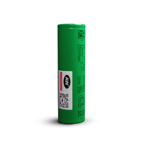 AW 18650 25T 2500mAh 3.7V Battery