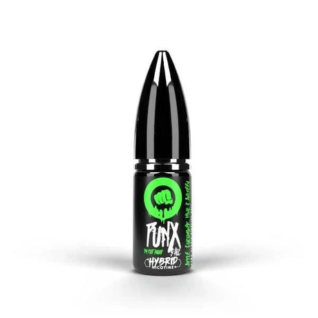 Apple Cucumber Mint and Aniseed Punx Riot Squad nic salts 10ml