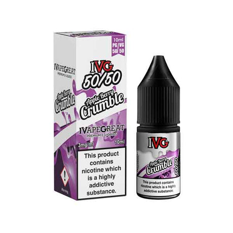 Apple Berry Crumble IVG 50/50 E-Liquid nic salts 10ml