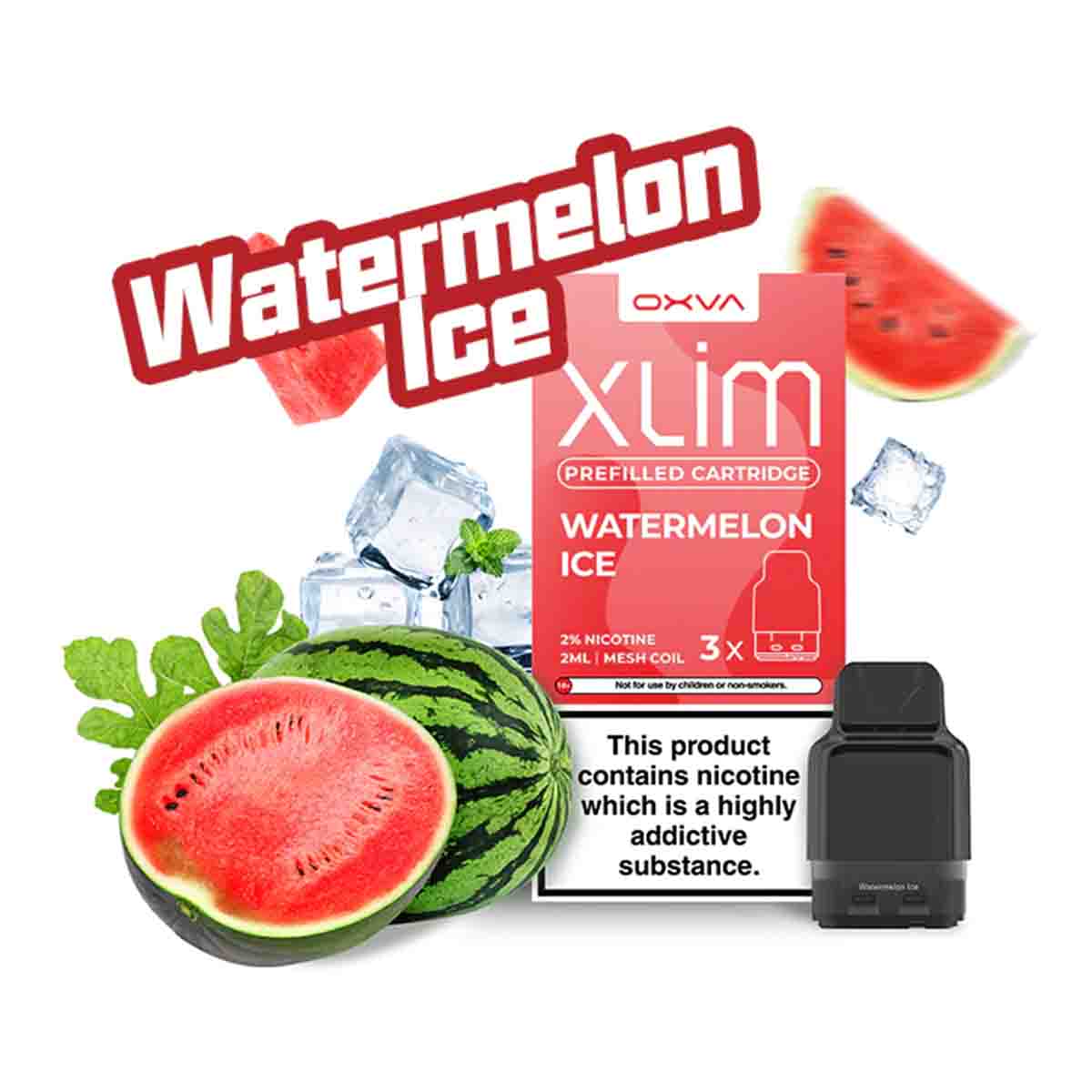 Watermelon Ice oxva xlim pre filled vape pods