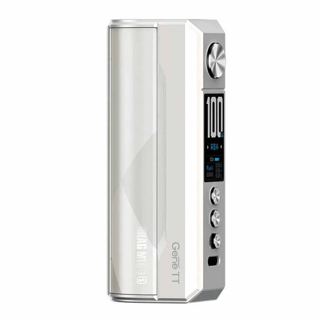 Peal White voopoo Drag M100S box mod 