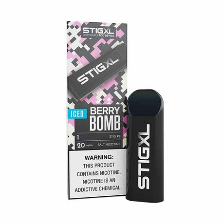 Berry Bomb Iced Stig XL disposable vape 