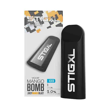 Mango Bomb Iced Stig XL disposable vape 