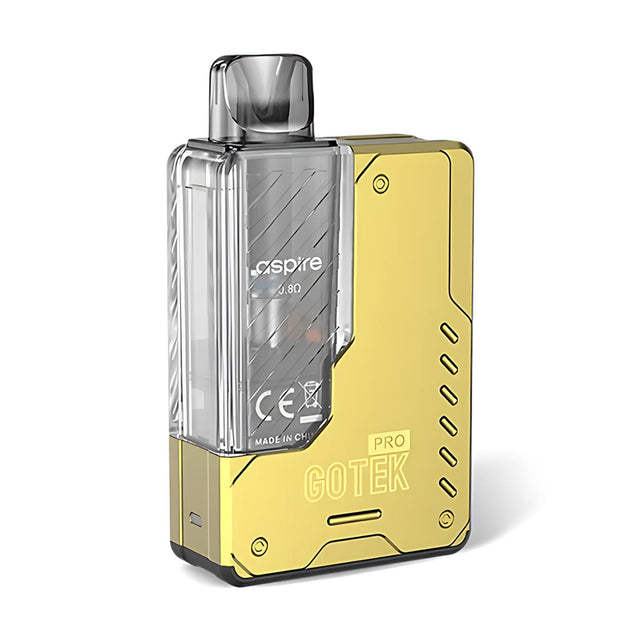 Gold aspire Gotek Pro vape kit