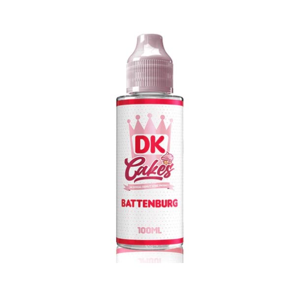 Battenburg Donut King Cake shortfill e liquid 100ml