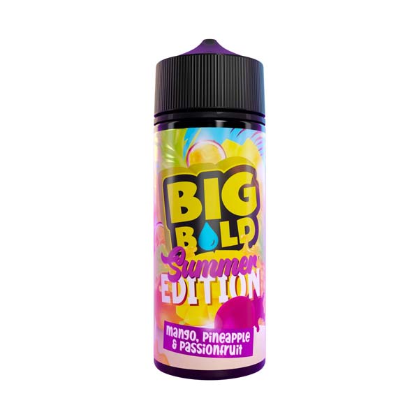 Mango Pineapple & Passionfruit Big Bold Summer Edition shortfill e liquid 100ml 