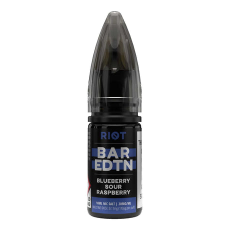 Blueberry Sour Raspberry Riot Squad Bar Edtn nic salts 10ml