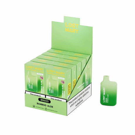 Bamboo Aloe lost mary BM600 disposable vape kit 10Pack