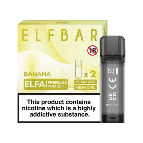 Banana elf bar elfa pre filled pods