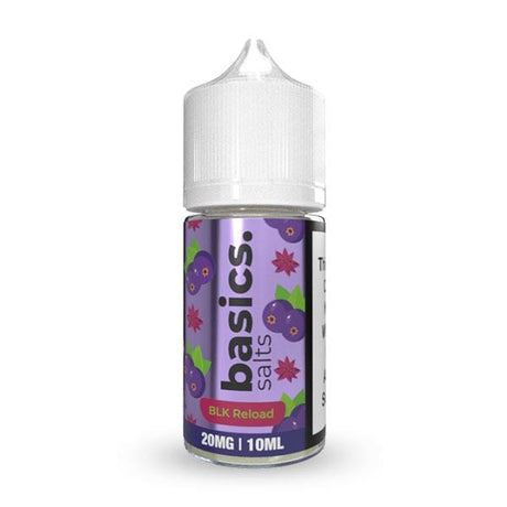 BLK Reload Basics Bar Salt E-liquid Nic Salt 10ml/20mg